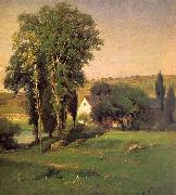 George Inness Old Homestead Sweden oil painting reproduction